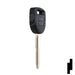Uncut 80-Bit Transponder Key | Mazda | MAZ24RT17, MAZ24R-PT, MZ34PT Automotive Key Ilco