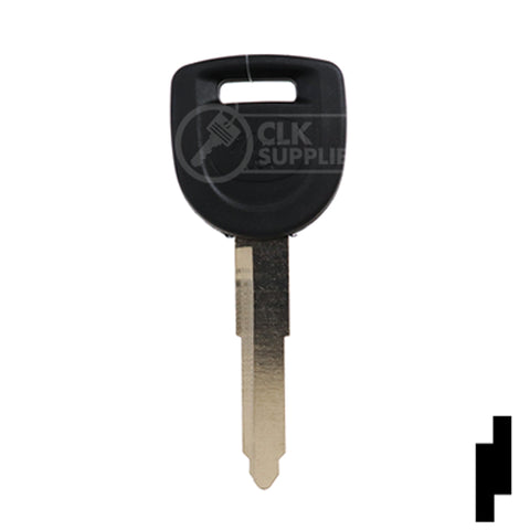 Uncut 80-Bit Transponder Key | Mazda | MAZ24RT17, MAZ24R-PT, MZ34PT