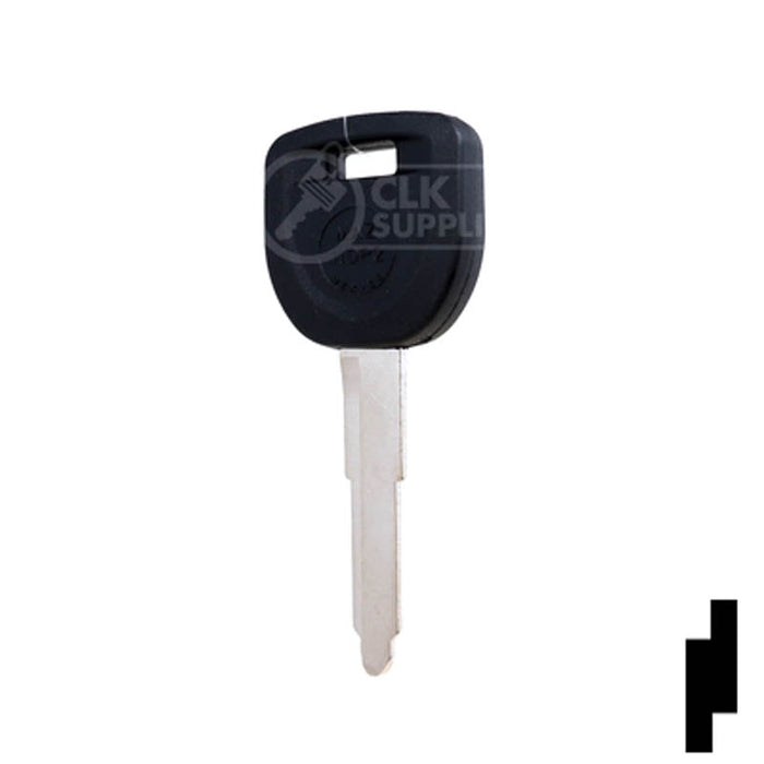 Uncut Can Transponder Key Blank | Mazda | MZ24RT17, MZ34-PT Automotive Key LockVoy