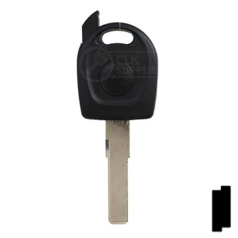 Uncut Chipless Key Blank | Audi, Volkswagen | HU66T5, HU66T6
