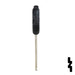 Uncut Chipless Key | General Motors | B114PT Automotive Key JMA USA