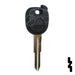 Uncut Chipless Key | General Motors | B114PT Automotive Key JMA USA
