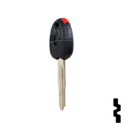 Uncut Cloneable Key | Hyundai | TPX1HY-4.P Automotive Key JMA USA