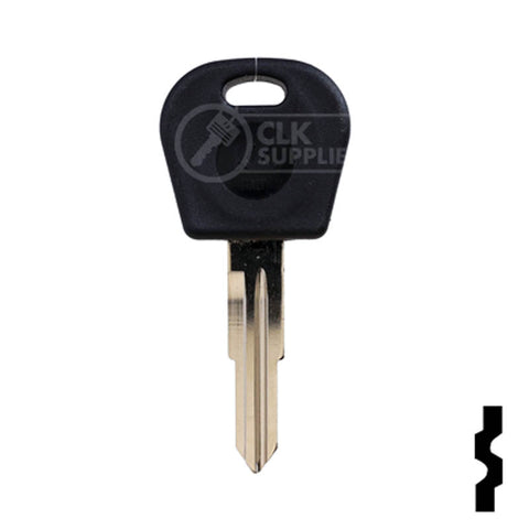 Uncut Cloneable Transponder Key Blank | Daewoo | DW04RT5