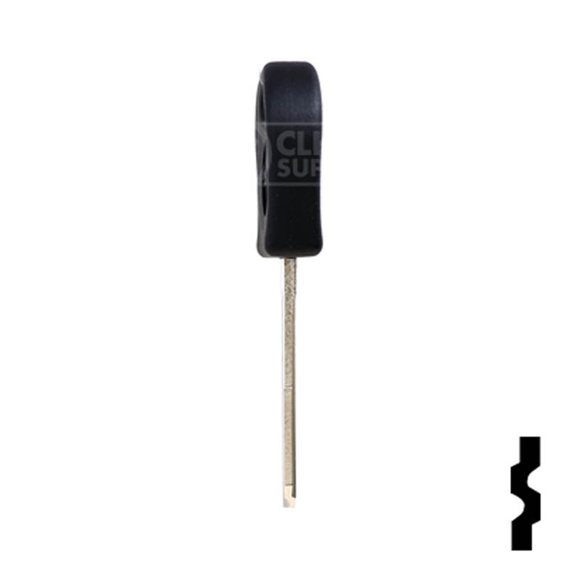 Uncut Cloneable Transponder Key Blank | Daewoo | DW04RT5 Automotive Key Keyline USA