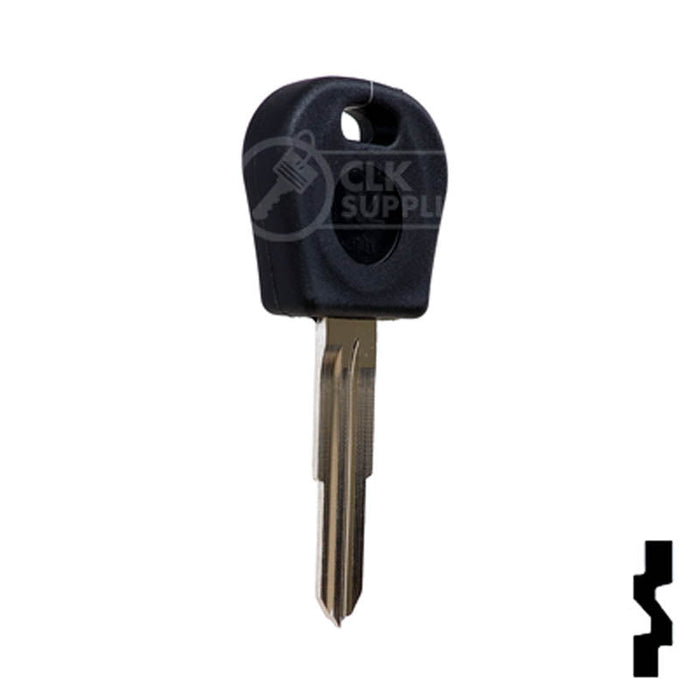 Uncut Cloneable Transponder Key Blank | Daewoo | DW05RT5 Automotive Key Keyline USA