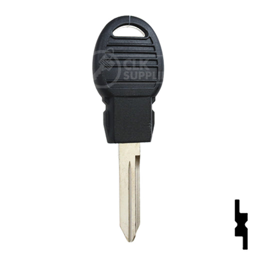 Uncut Emergency Key Blank | Chrysler | Y170PT, 5909874 Automotive Key Strattec