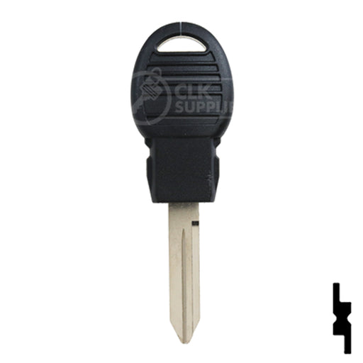 Uncut Emergency Key Blank | Chrysler | Y170PT, 5909874 Automotive Key Strattec