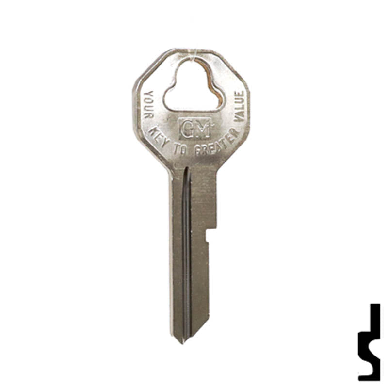 Key Blanks | New Uncut GM OEM Key 1935 - 1966 — CLK Supplies
