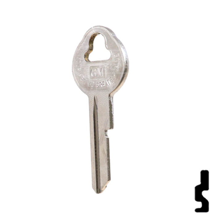 Uncut Key Blank | 32319 | GM OEM Secondary Key Automotive Key Strattec