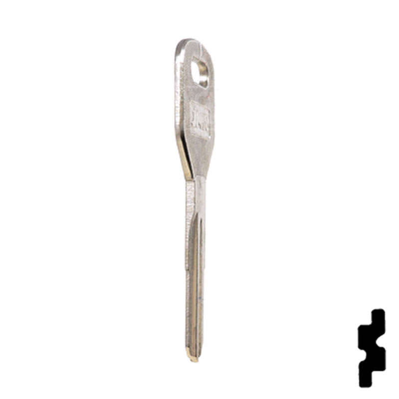 Uncut Key Blank | Acura | Honda | X204, HD99 Automotive Key JMA USA