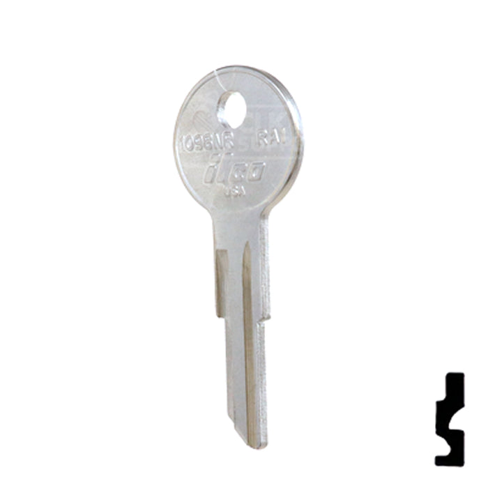 Uncut Key Blank | American Motors, Jeep, Renault | 1098NR, RA1 Automotive Key Ilco