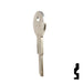 Uncut Key Blank | American Motors, Jeep, Renault | 1098NR, RA1 Automotive Key Ilco