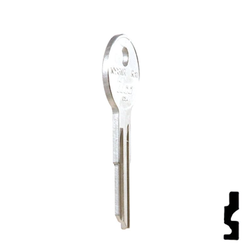 Uncut Key Blank | American Motors, Jeep, Renault | 1098NR, RA1 Automotive Key Ilco