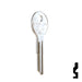 Uncut Key Blank | American Motors, Jeep, Renault | 1098NR, RA1 Automotive Key Ilco