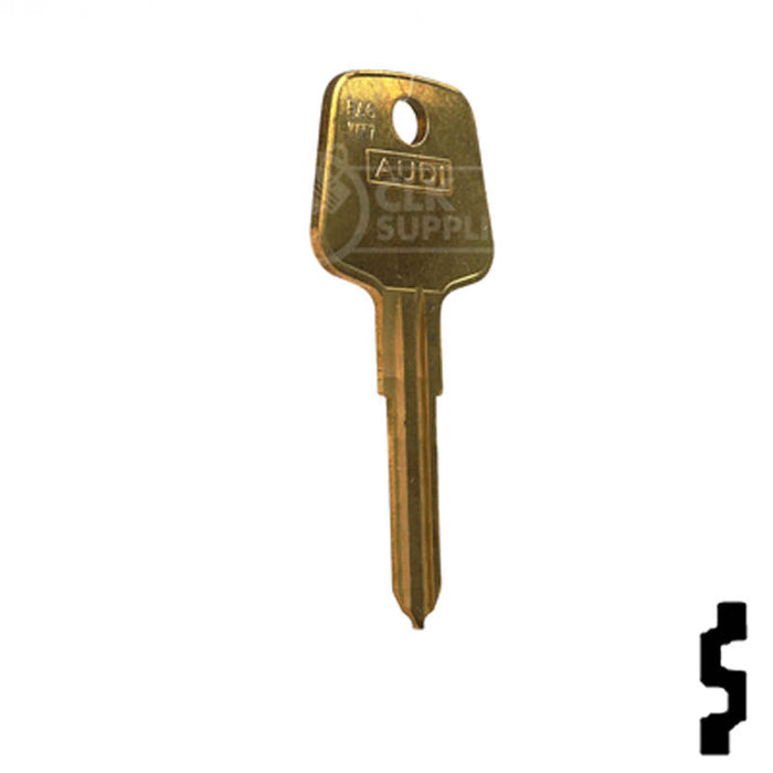 Uncut Key Blank | Audi | PA6 Automotive Key Ilco