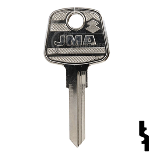 Uncut Key Blank | Audi | PA8 Automotive Key JMA USA