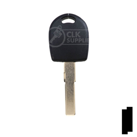 Uncut Key Blank | Audi / Volkswagen Transponder | HU66T24