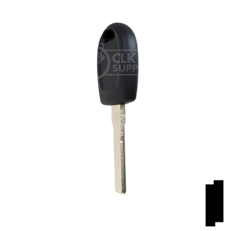 Uncut Key Blank | Audi / Volkswagen Transponder | HU66T24 Automotive Key LockVoy