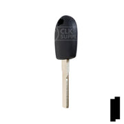 Uncut Key Blank | Audi / Volkswagen Transponder | HU66T6, HU66AT6 Automotive Key LockVoy