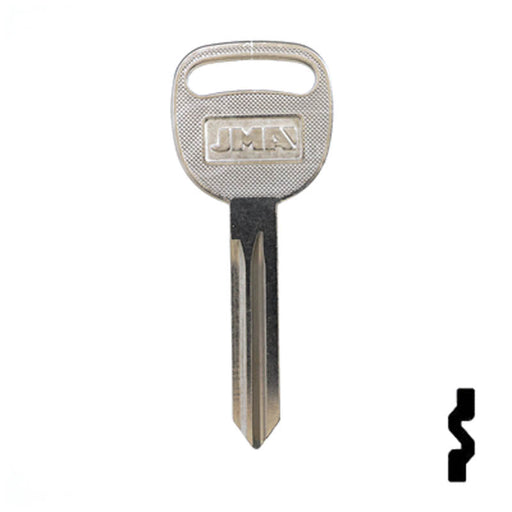 Uncut Key Blank | B106, P1115 | GM Automotive Key JMA USA