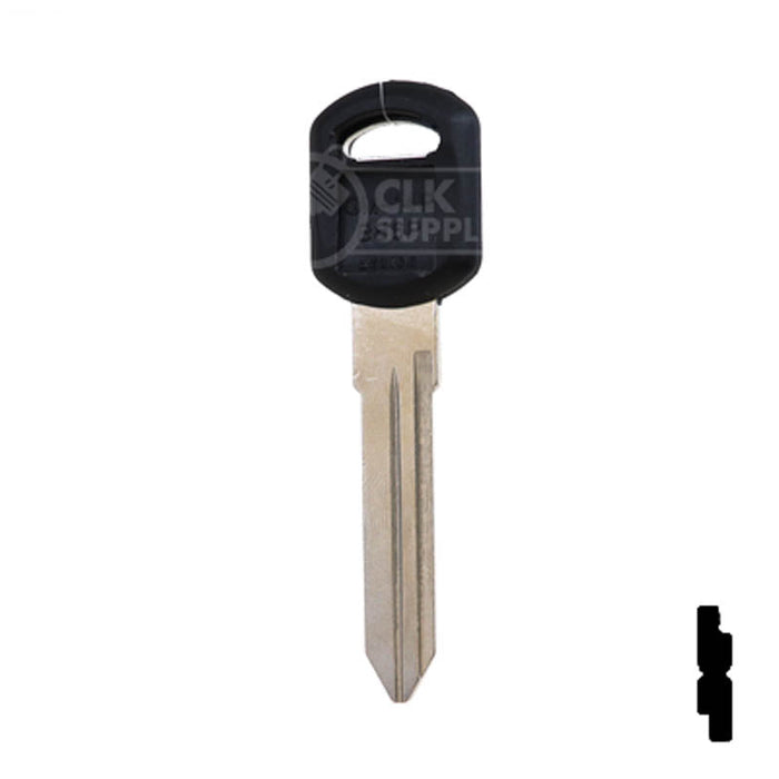 Uncut Key Blank | B86-P, P1106-P | GM Key Automotive Key JMA USA