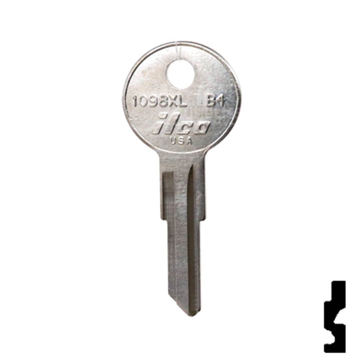 Uncut Key Blank | Briggs & Stratton | 1098XL, B4 Automotive Key Ilco