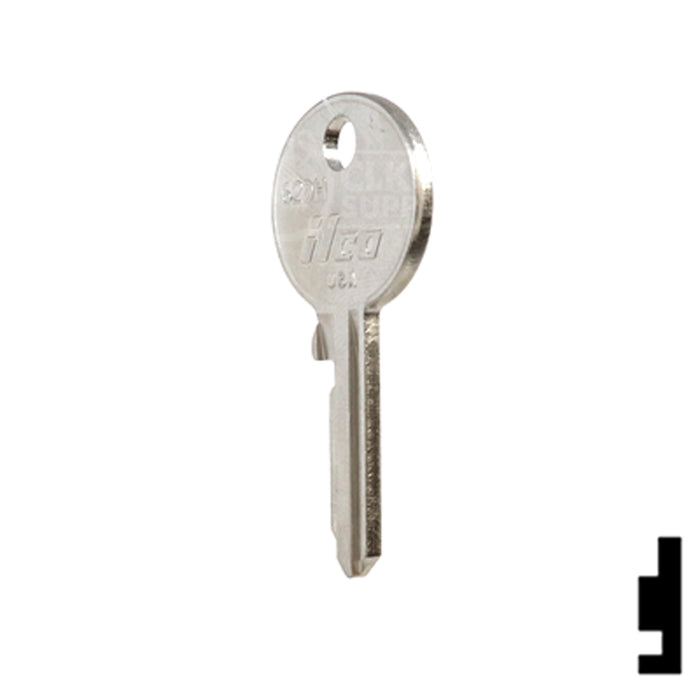 Uncut Key Blank | British Vehicles | 62DH Automotive Key Ilco