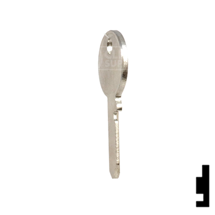 Uncut Key Blank | British Vehicles | 62DH Automotive Key Ilco