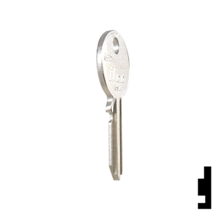 Uncut Key Blank | British Vehicles | 62DH Automotive Key Ilco