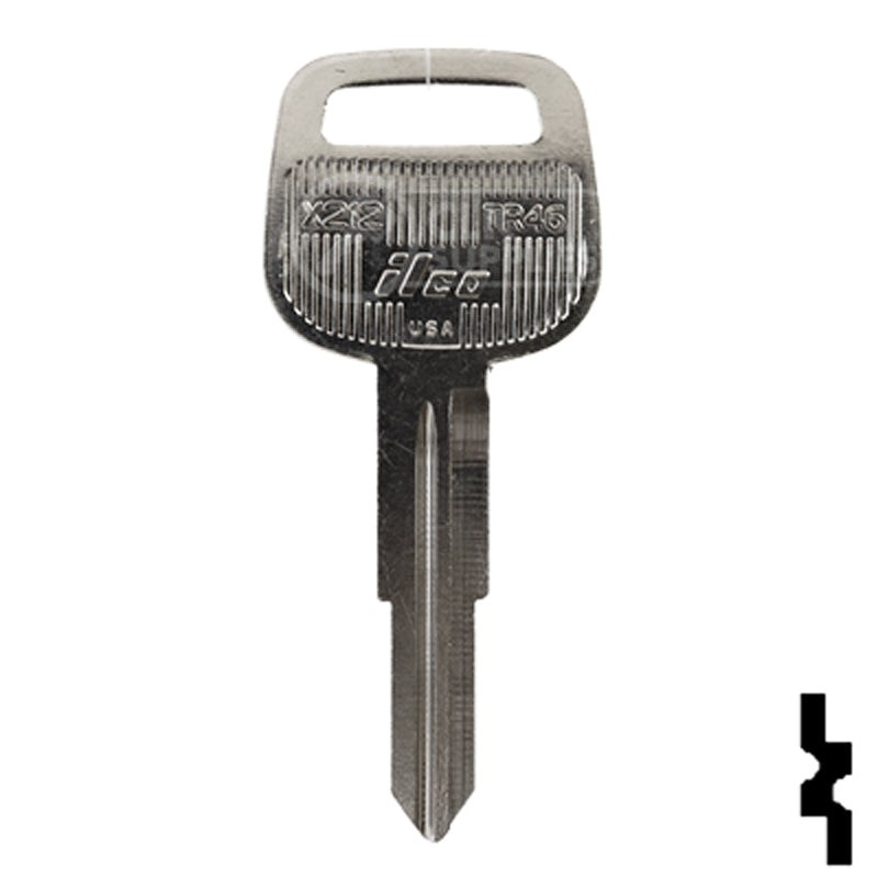 Uncut Key Blank | Celica | X212, TR46 — CLK Supplies