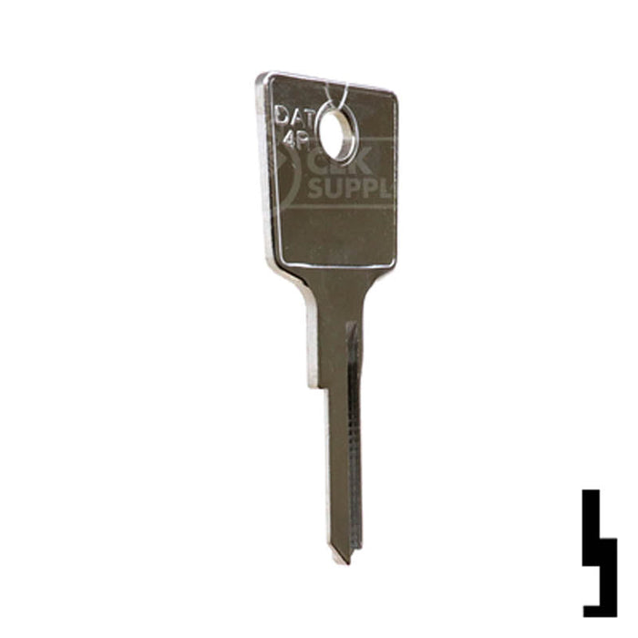Uncut Key Blank | Datsun, Nissan | DAT4R, DT7 Automotive Key Ilco
