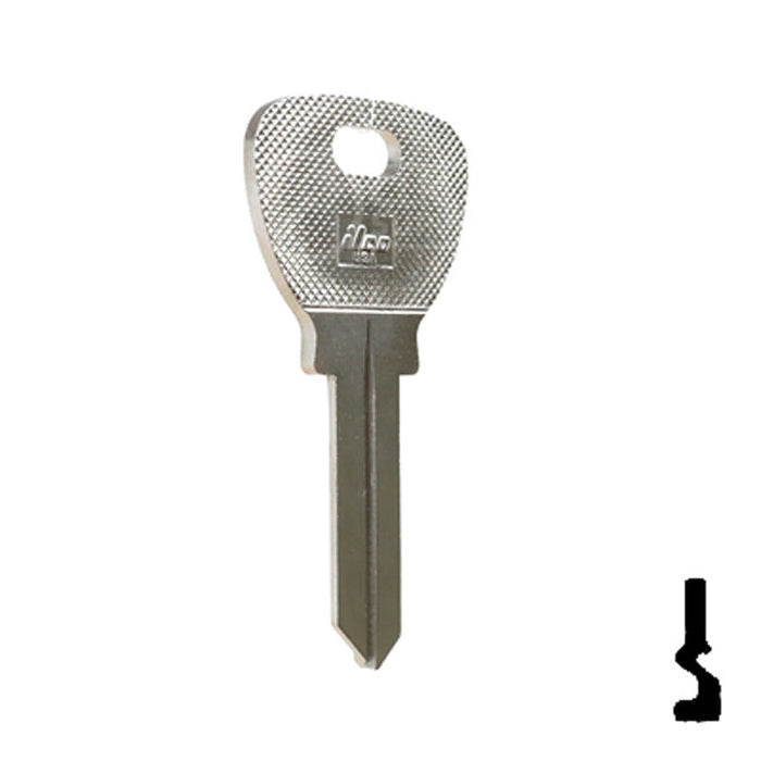Uncut Key Blank | Escurra | ES1, ES-1I Automotive Key Ilco