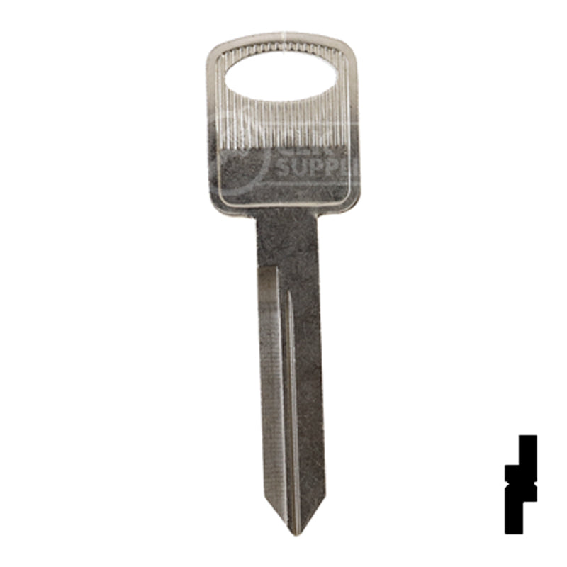 Ford Key 75 Uncut Key Blank | Ford | 1196FD, H75 — CLK Supplies