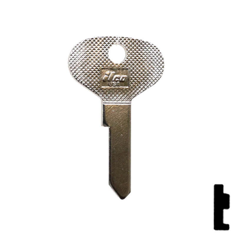 Uncut Key Blank | Ford International | HR62DG