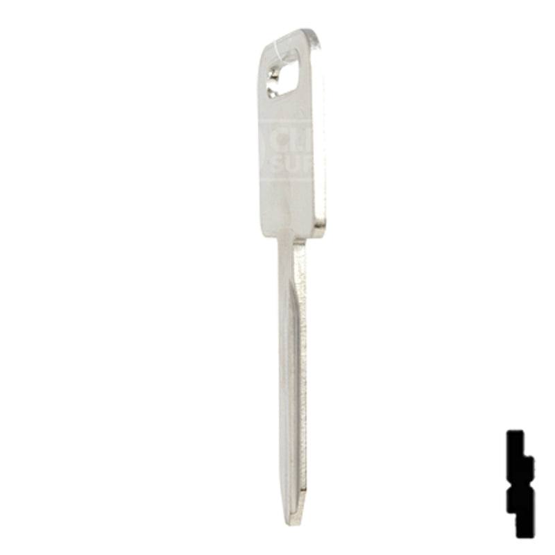 Uncut Key Blank | Freightliner | FRE-1, 1588 Automotive Key JMA USA