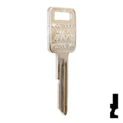 Uncut Key Blank | General Motors | P1098E, B44 Automotive Key Ilco