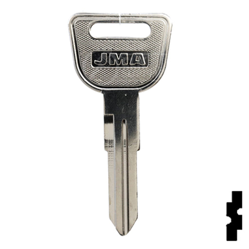 Uncut Key Blank | Honda | HD98-NP, HOND-14 Automotive Key JMA USA