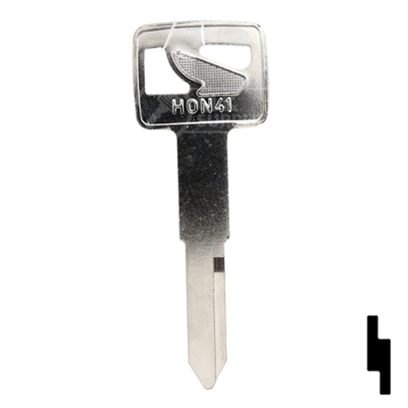 Uncut Key Blank | Honda | HON41-SI — CLK Supplies