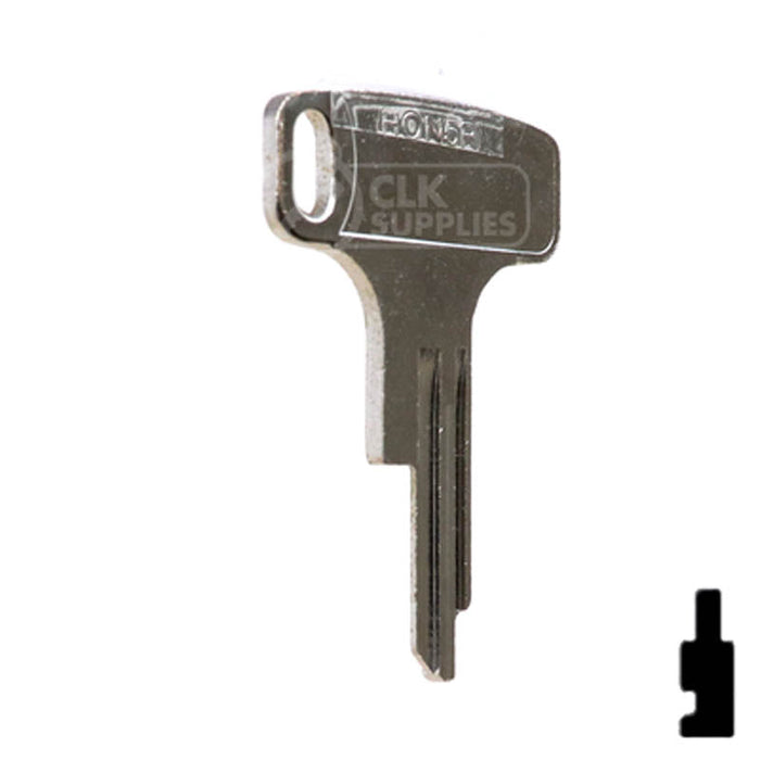 Uncut Key Blank | Honda | HON5R Automotive Key Ilco