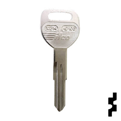 Uncut Key Blank | Honda | X214, HD103 Automotive Key Ilco