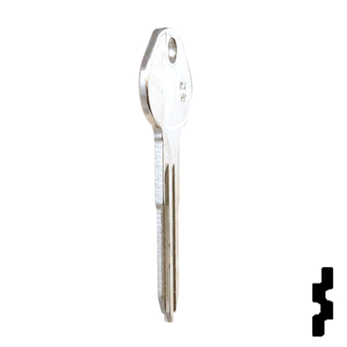 Uncut Key Blank | Isuzu | X154 ( B54 ) Automotive Key JMA USA
