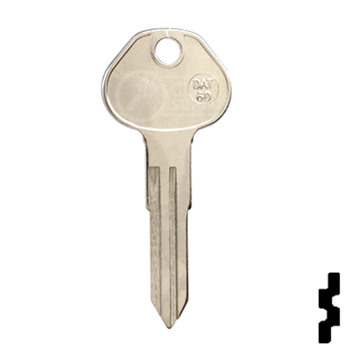 Uncut Key Blank | Isuzu | X154 ( B54 ) Automotive Key JMA USA