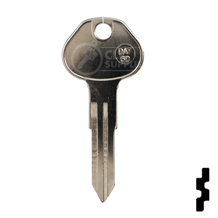 Uncut Key Blank | Isuzu | X154 ( B54 ) Automotive Key JMA USA
