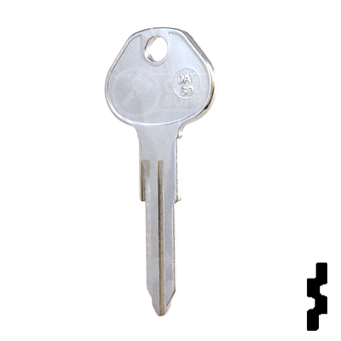 Uncut Key Blank | Isuzu | X154 ( B54 ) Automotive Key JMA USA
