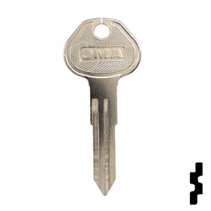 Uncut Key Blank | Isuzu | X154 ( B54 ) Automotive Key JMA USA