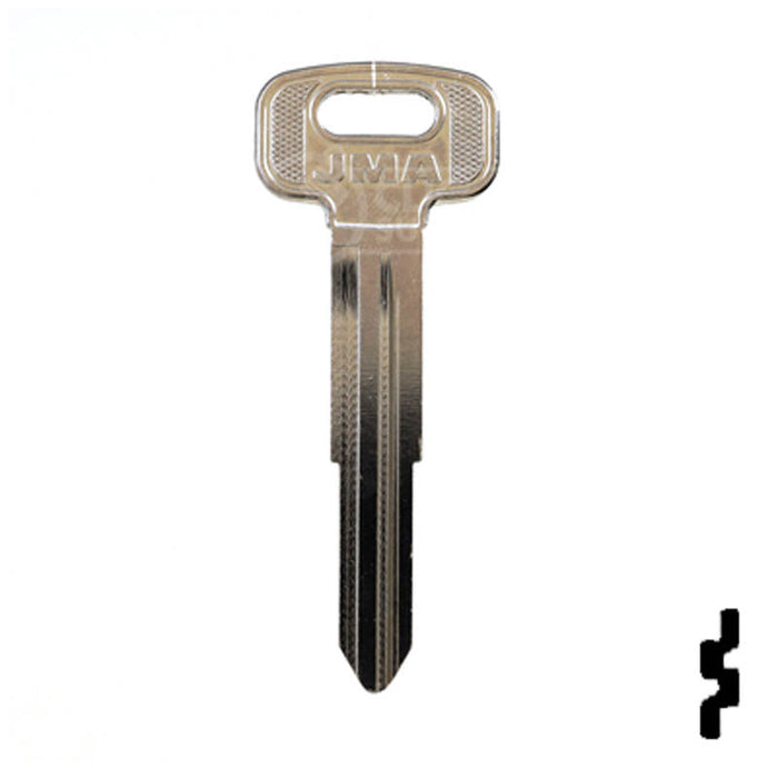 Uncut Key Blank | Kia | X240 (KK2) Automotive Key JMA USA