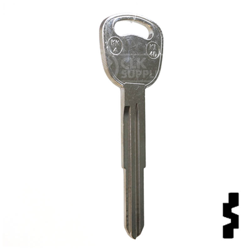 Key Blanks | X267 ( KK4 ) | Kia | Replacement Uncut Key | CLK Supplies