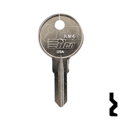 Uncut Key Blank | Kiferm, Gas cap | KM4