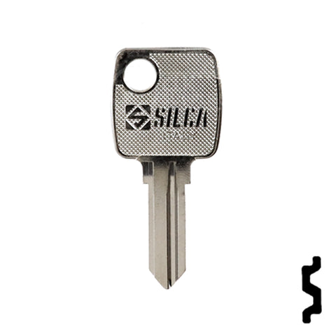Uncut Key Blank | Kiferm, Volkswagen | KI17 Automotive Key Ilco